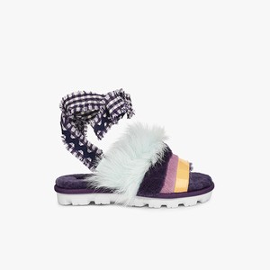 Ugg Desert Dream Women Slippers Purple/Multicolor (3596LBRSC)